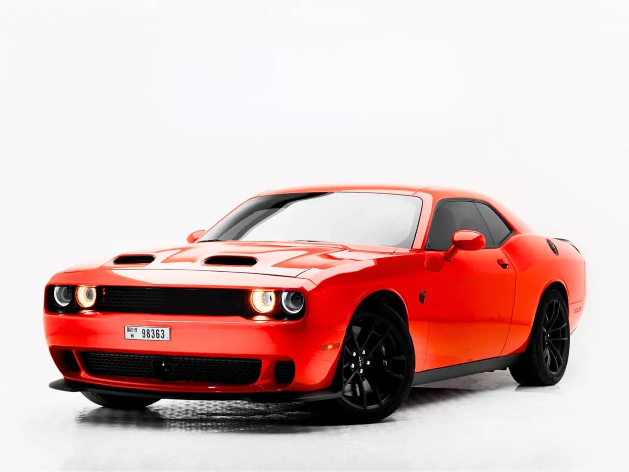 Rent Dodge Challenger SRT in Dubai