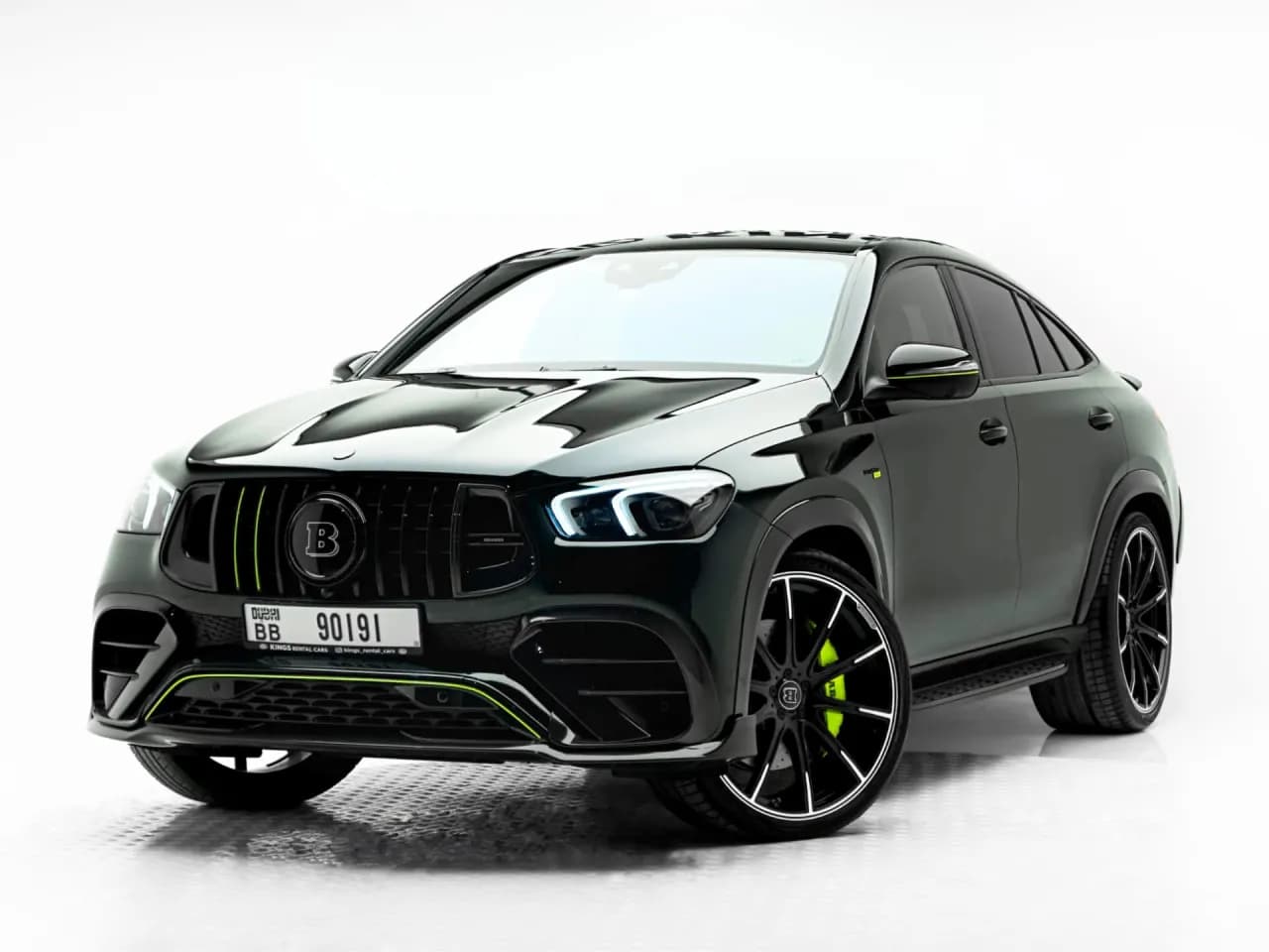 Rent Mercedes GLE 63 AMG Brabus in Dubai